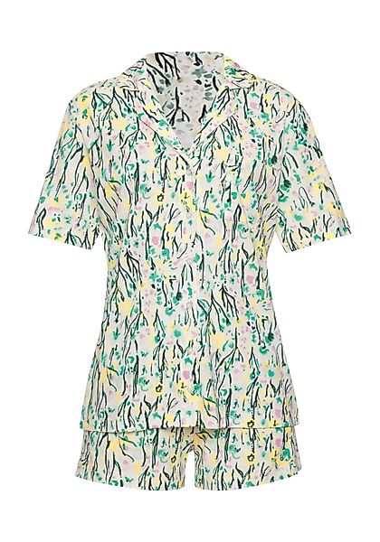 Vivance Dreams Shorty, (2 tlg.), mit Aquarell-Muster günstig online kaufen