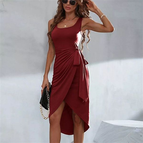 RUZU UG Dirndl Slip-Kleid, lässiges Modekleid, schmale Passform (1-tlg) günstig online kaufen