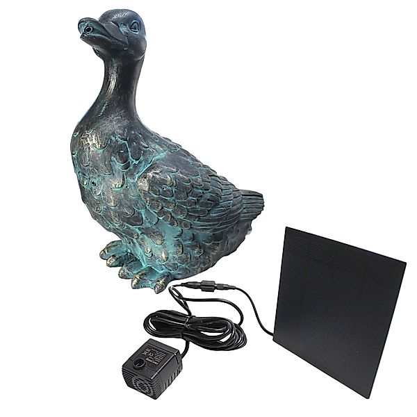 Arnusa Wasserspeier Solar Brunnen Ente 29,5 günstig online kaufen