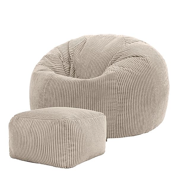 icon Sitzsack Klassischer Sitzsack aus Cord günstig online kaufen
