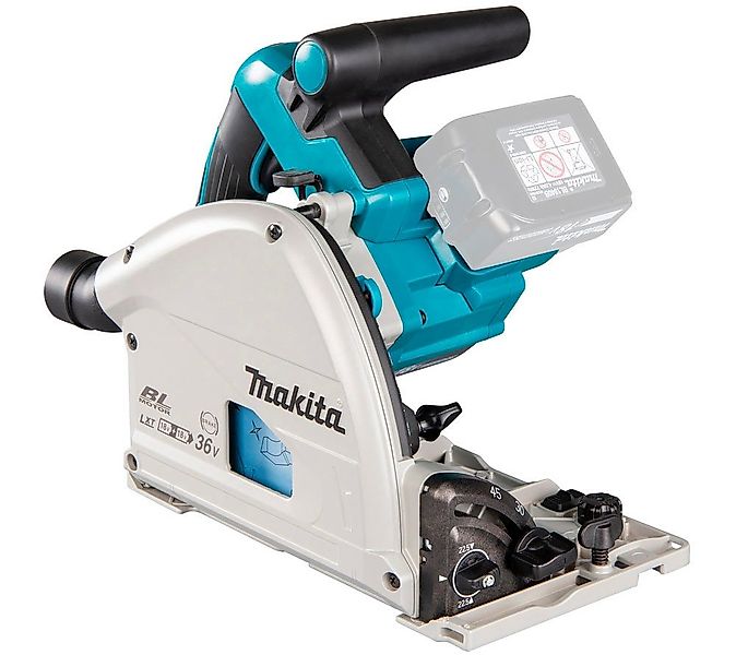 Makita Akku-Tauchsäge DSP600ZJ, 56 mm, 2 x 18 V, inkl. Aufbewahrungskoffer, günstig online kaufen