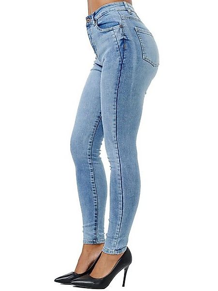 Tazzio High-waist-Jeans F107 Damen Skinny Fit Jeanshose günstig online kaufen