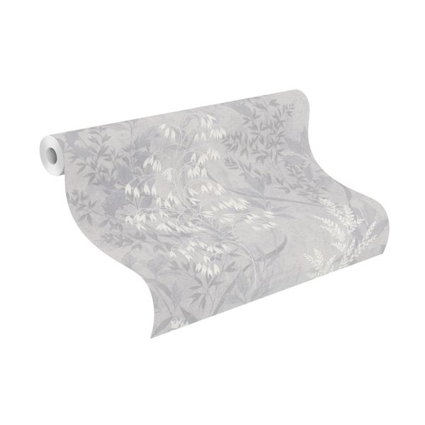 Rasch Papiertapete mit Blattranken, strukturiert, botanisch, günstig online kaufen