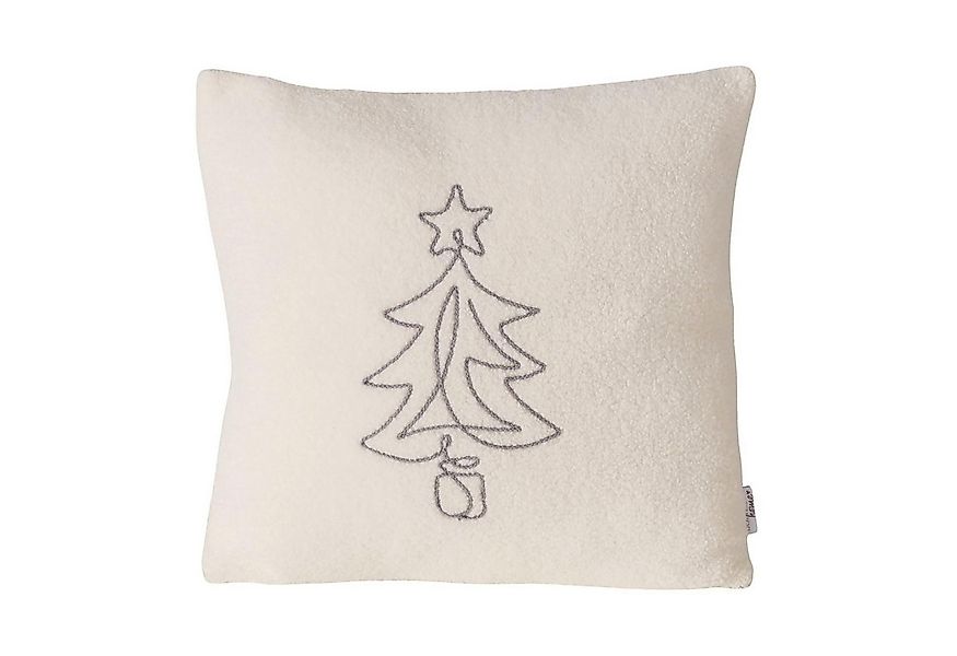 BOLTZE GRUPPE GmbH Dekokissen CASPAR, 45 x 45 cm, Creme, Grau, Polyester, K günstig online kaufen