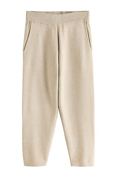 Next Strickhose Gestrickte Hose mit Barrel-Bein (1-tlg) günstig online kaufen