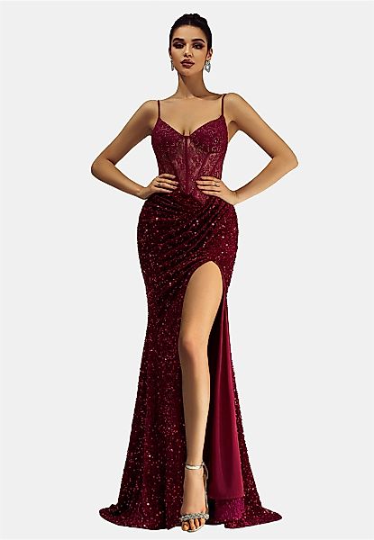Moda Minx Jerseykleid "Lucia Long Slit Dress", mit stilvollem Beinschlitz günstig online kaufen