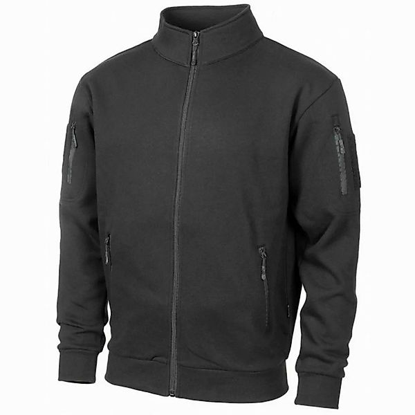 MFH Outdoorjacke Sweatjacke, "Tactical", schwarz S günstig online kaufen