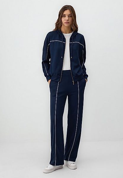 Jimmy Key Strickhose Strickhose Mit Hoher Taille Und Weitem Bein Und Entspa günstig online kaufen