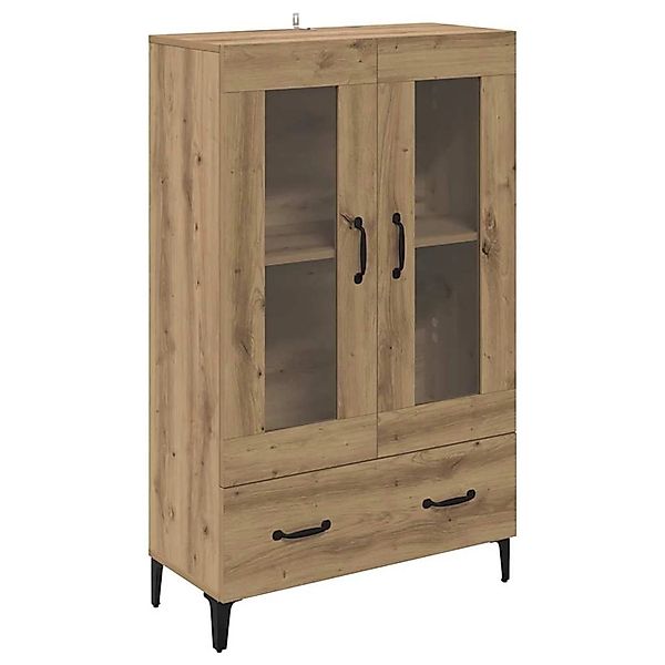 vidaXL Highboard Artisan-Eiche 70 x 31 x 115 cm Verbundholz und Eisen 88086 günstig online kaufen