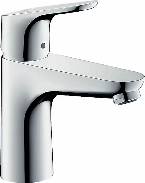 hansgrohe Waschtischarmatur »Focus«, 10cm, ohne Ablaufgarnitur, chrom günstig online kaufen