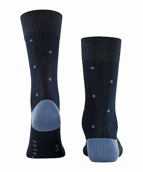 FALKE Dot Herren Socken, 47-50, Blau, Punkte, Baumwolle, 13269-637704 günstig online kaufen