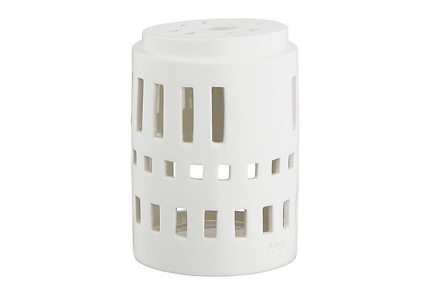 Kähler Teelichthalter Kähler Urbania Lichthaus Little tower H11.5 Keramik W günstig online kaufen