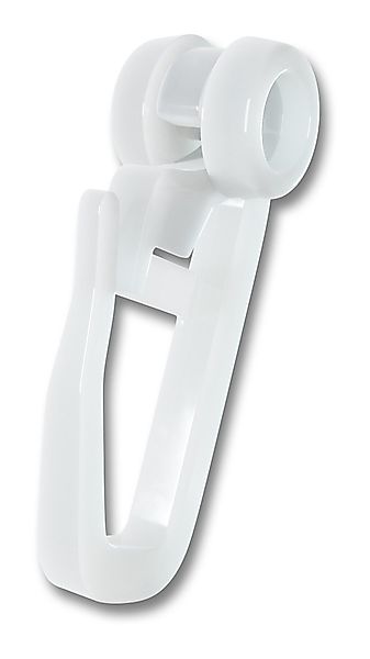 dekondo Gardinenröllchen Gardinengleiter, Faltenlege-Rollring, 8 mm günstig online kaufen