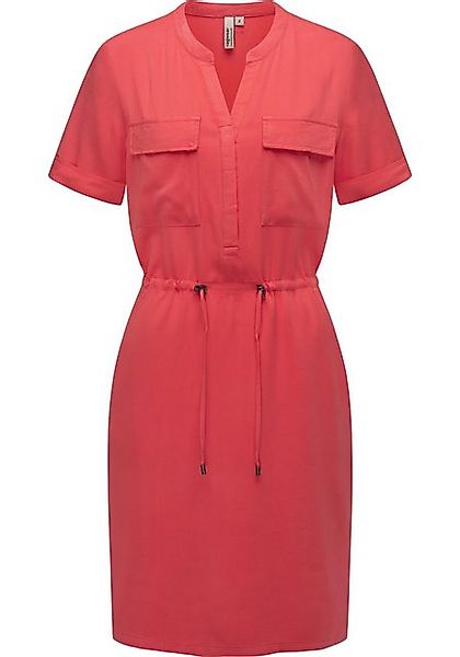 Ragwear Blusenkleid Roisana Leichtes Sommerkleid mit Brusttaschen günstig online kaufen