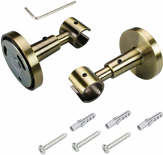 Liedeco Deckenträger für Gardinenstangen für Gardinenstangen Ø 16 mm günstig online kaufen