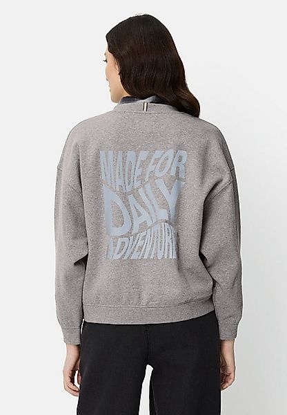 camel active Sweatshirt mit Rückenprint Langarm Rundhals günstig online kaufen