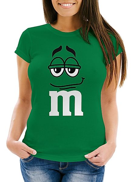 MoonWorks Print-Shirt Damen T-Shirt Fasching Karneval günstig online kaufen