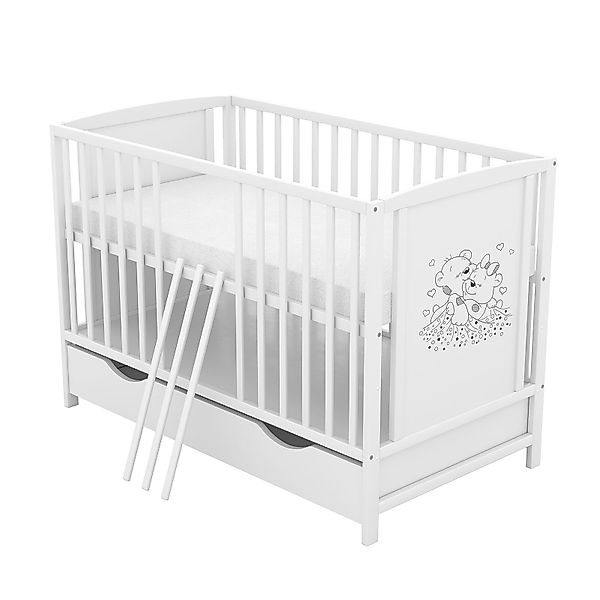 Baby-Delux Babybett Mia Bettkasten, Kinderbett 60x120 günstig online kaufen