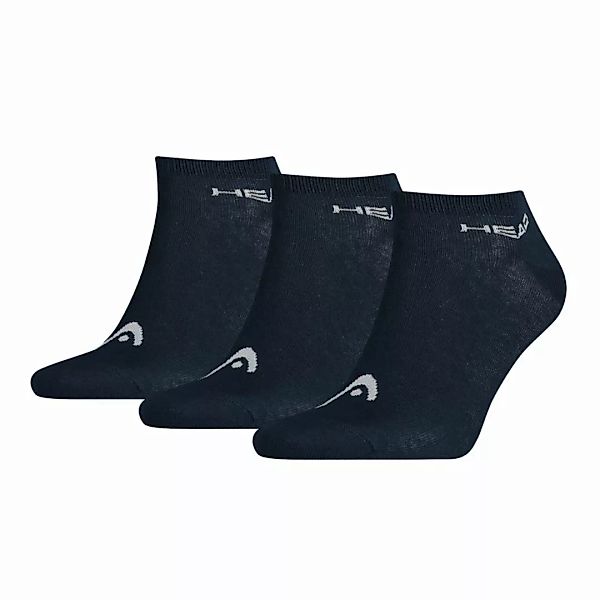 HEAD Unisex Sport Sneakersocken, 3er Pack - weicher Baumwollmix, einfarbig günstig online kaufen