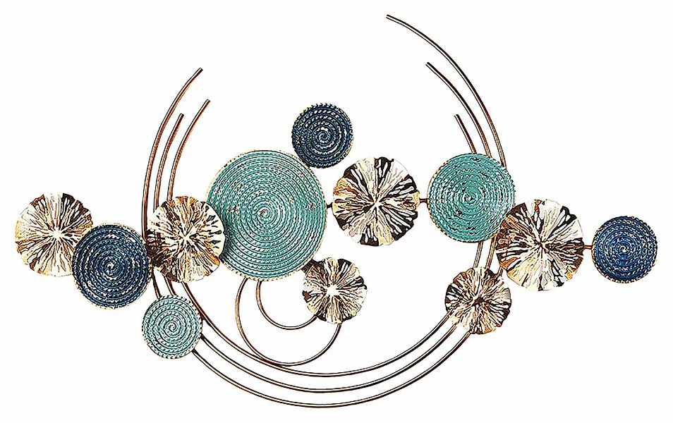 locker Wanddekoobjekt "Wandbild GOLDEN CIRCLES" günstig online kaufen