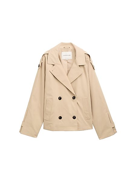 TOM TAILOR Blusenblazer short trenchcoat soft günstig online kaufen