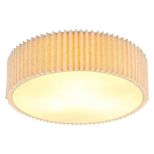 GLOBO LIGHTING Deckenleuchte PAGE, 3-flammig, Beige, günstig online kaufen