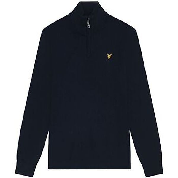 Lyle & Scott  Pullover KN2112VC CTTN MERINO QRTR ZIP JUMP-Z271 DARK NAVY günstig online kaufen