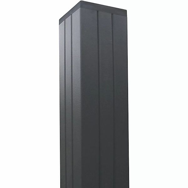 T & J Aluminium-Pfosten Gotland/ Tjörn-Serie Anthrazit 68  x 68  x 2400 mm günstig online kaufen