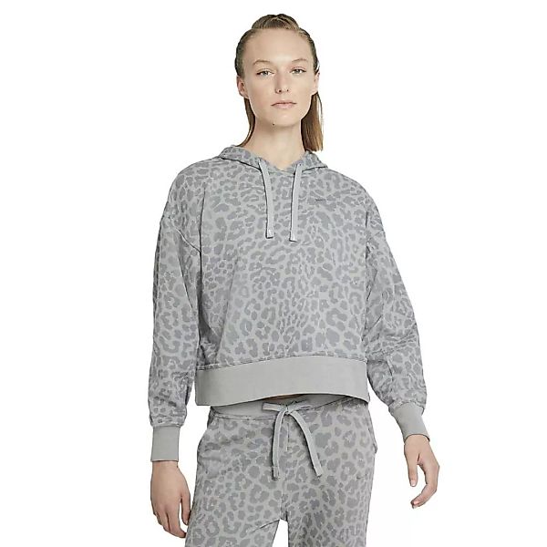 Nike Dri Fit Get Fit Printed Sweatshirt XS Particle Grey / White günstig online kaufen