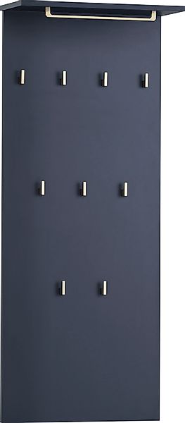 welltime Garderobenpaneel "Kent mit goldfarbenen Haken", Breite 50 cm, made günstig online kaufen