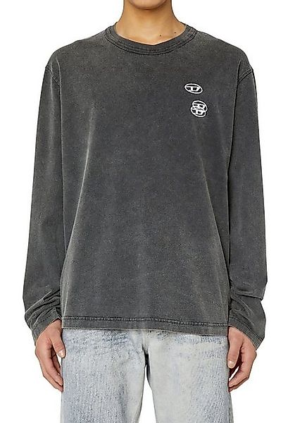 Diesel Longsleeve Diesel Herren shirt "T-Crane-Ls-Slits Maglietta günstig online kaufen
