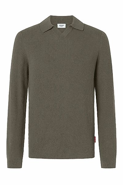 Joop Jeans Polokragenpullover "Ove" mit feinem Strukturmuster günstig online kaufen