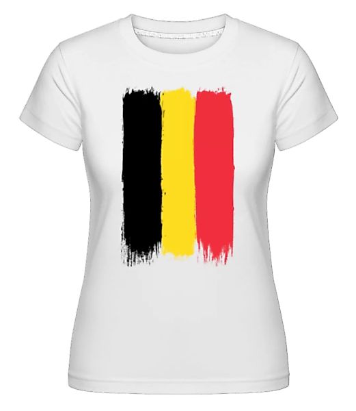 Länder Flagge Belgien · Shirtinator Frauen T-Shirt günstig online kaufen