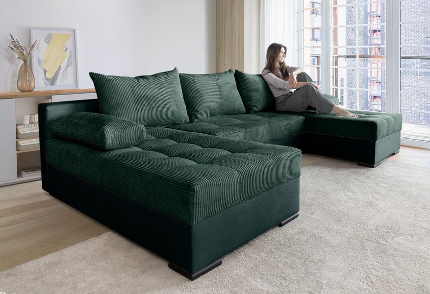 COLLECTION AB Wohnlandschaft Josy U-Form, B: günstig online kaufen