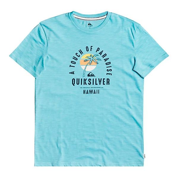 Quiksilver Quiet Hour Kurzärmeliges T-shirt XS Gulf Stream günstig online kaufen