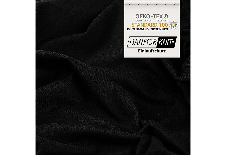 STUDIO Spannbettlaken Basic, viele Größen, 100% gekämmte Baumwolle, Jersey, günstig online kaufen