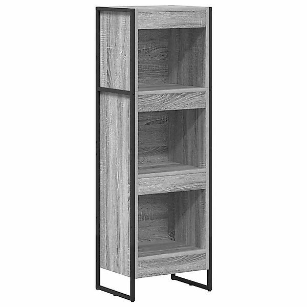 vidaXL Bücherregal Graues Sonoma 80 x 30 x 155 cm Holzwerkstoff 886369 günstig online kaufen