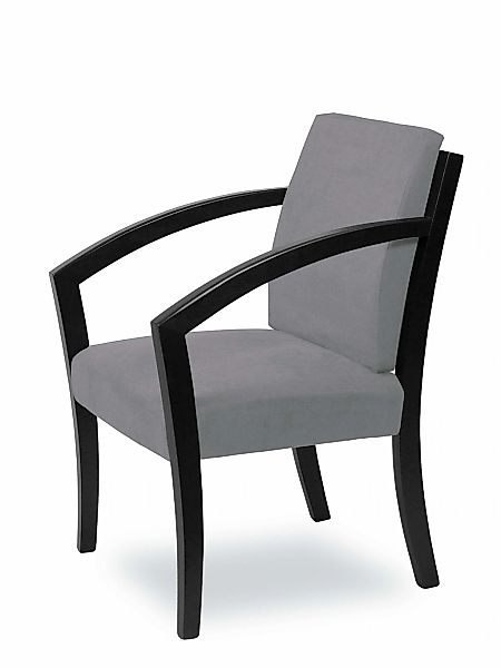 Home affaire Esszimmerstuhl "G98 George Armlehnstuhl, Sessel, in 3 Gestellf günstig online kaufen