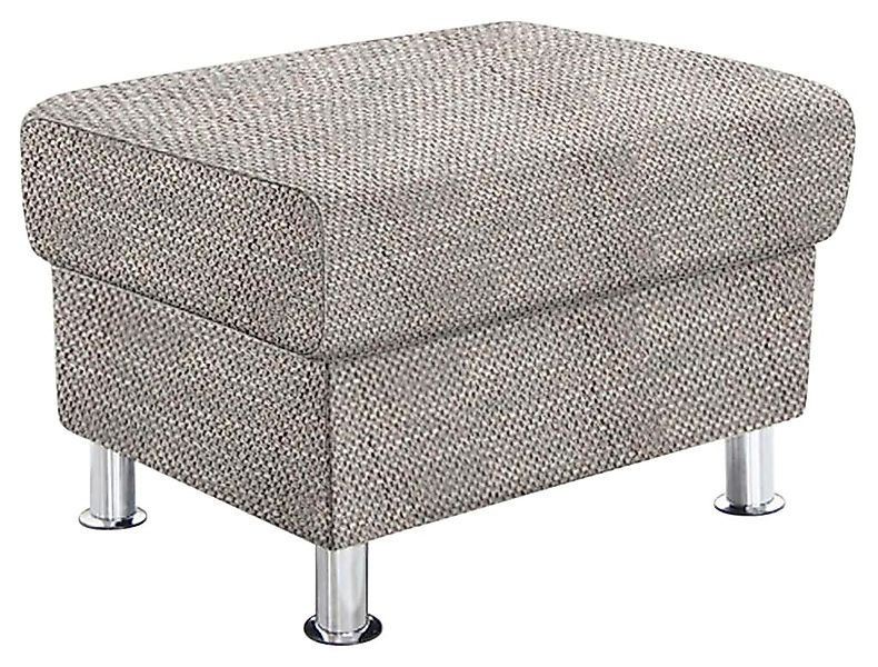 TRENDMANUFAKTUR Hocker "Rondo, Polsterhocker zur Serie, Breite 67 cm, Füße günstig online kaufen