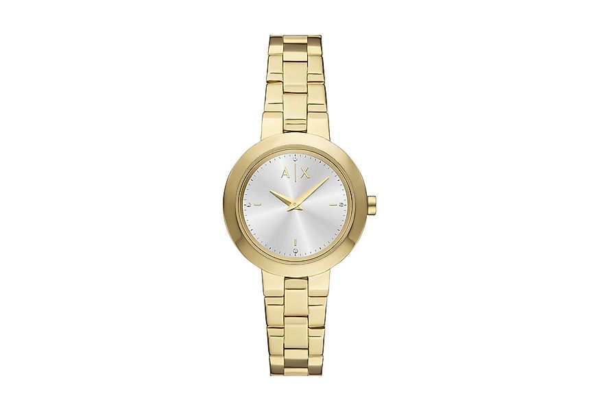 ARMANI EXCHANGE Quarzuhr AX5180, Armbanduhr, Damenuhr, Edelstahlarmband, an günstig online kaufen