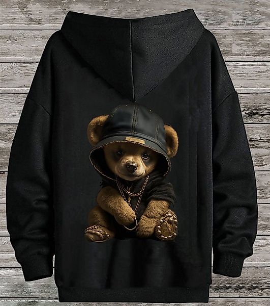 RMK Hoodie Herren Pullover Pulli Kapuzenpullover Sweatshirt Gangster Teddy günstig online kaufen