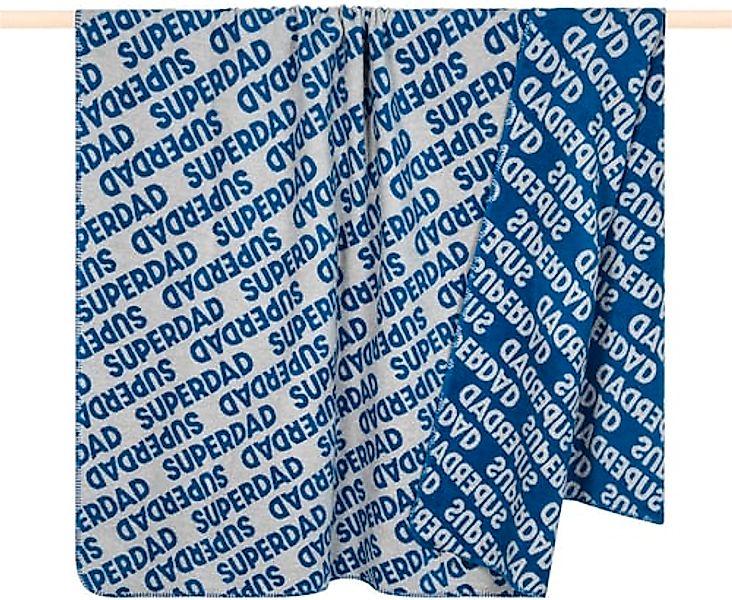 PAD Wohndecke »SUPER« Made in Europe, Wendefunktion, mit Schriftzug, 150x20 günstig online kaufen