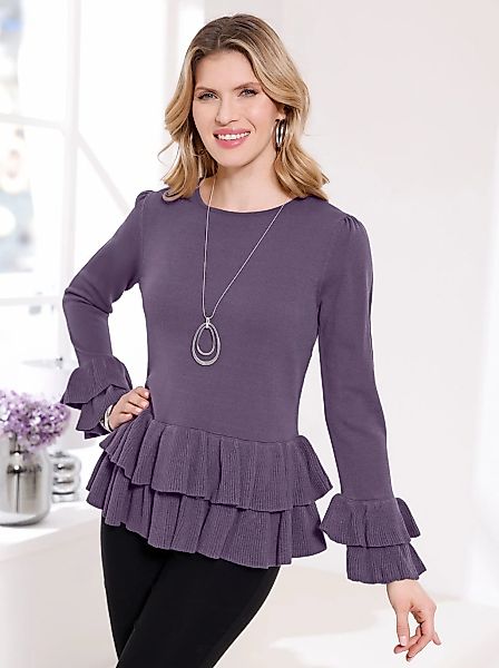 Classic Basics Rundhalspullover "Rundhals-Pullover" günstig online kaufen
