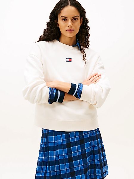 Tommy Jeans Sweatshirt "Sweatshirt TJW BXY BADGE", mit Dropshoulder-Design günstig online kaufen