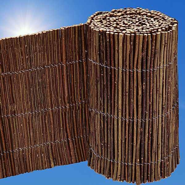 urfence Sichtschutzzaunmatten 300x20 Flexible Beeteinfassung Weide günstig online kaufen