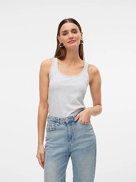 Vero Moda Tanktop VMLULU LONG TANK TOP JRS GA NOOS Baumwollmischung, regula günstig online kaufen
