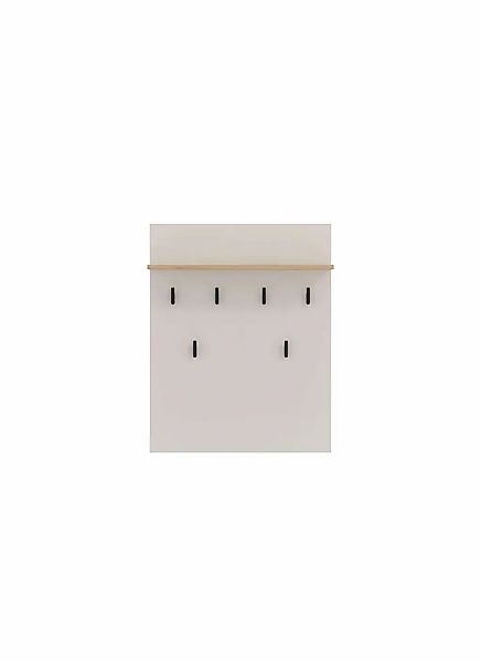 Home affaire Garderobenpaneel "Belfort, Wandregal mit 6 Haken, mit Regal, B günstig online kaufen