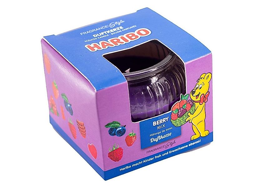 HARIBO Duftkerze Duftkerze Haribo Gummibären 85g im Glas und Geschenkkarton günstig online kaufen