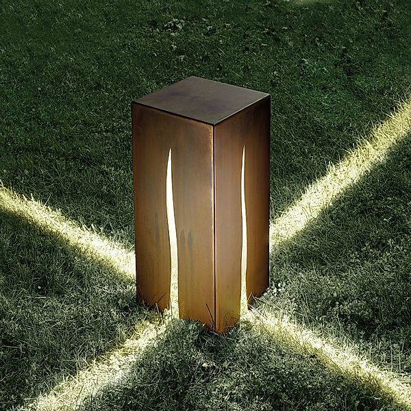Artemide Granito 60 Wegeleuchte, rost günstig online kaufen