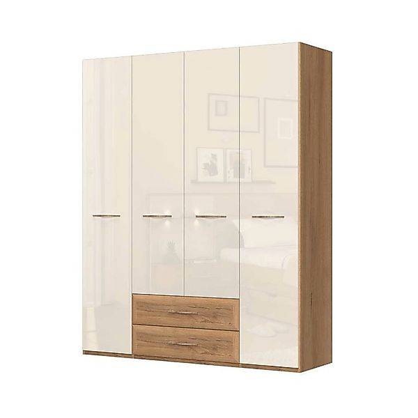 Home affaire Kleiderschrank »Gala, beige hochglänzend UV lackiert, kratzfes günstig online kaufen
